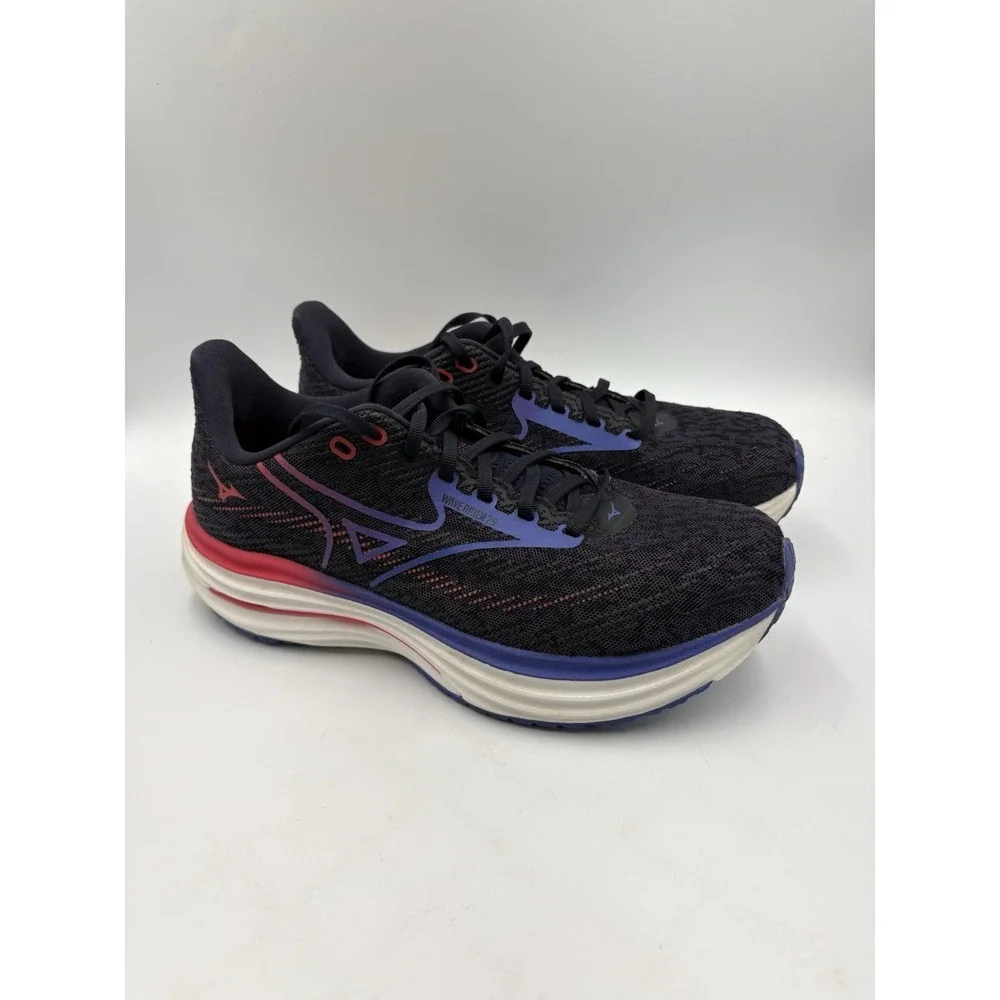 Mizuno Wave Rider 29 Womens Running Shoes Multicolor Sneakers Size 10